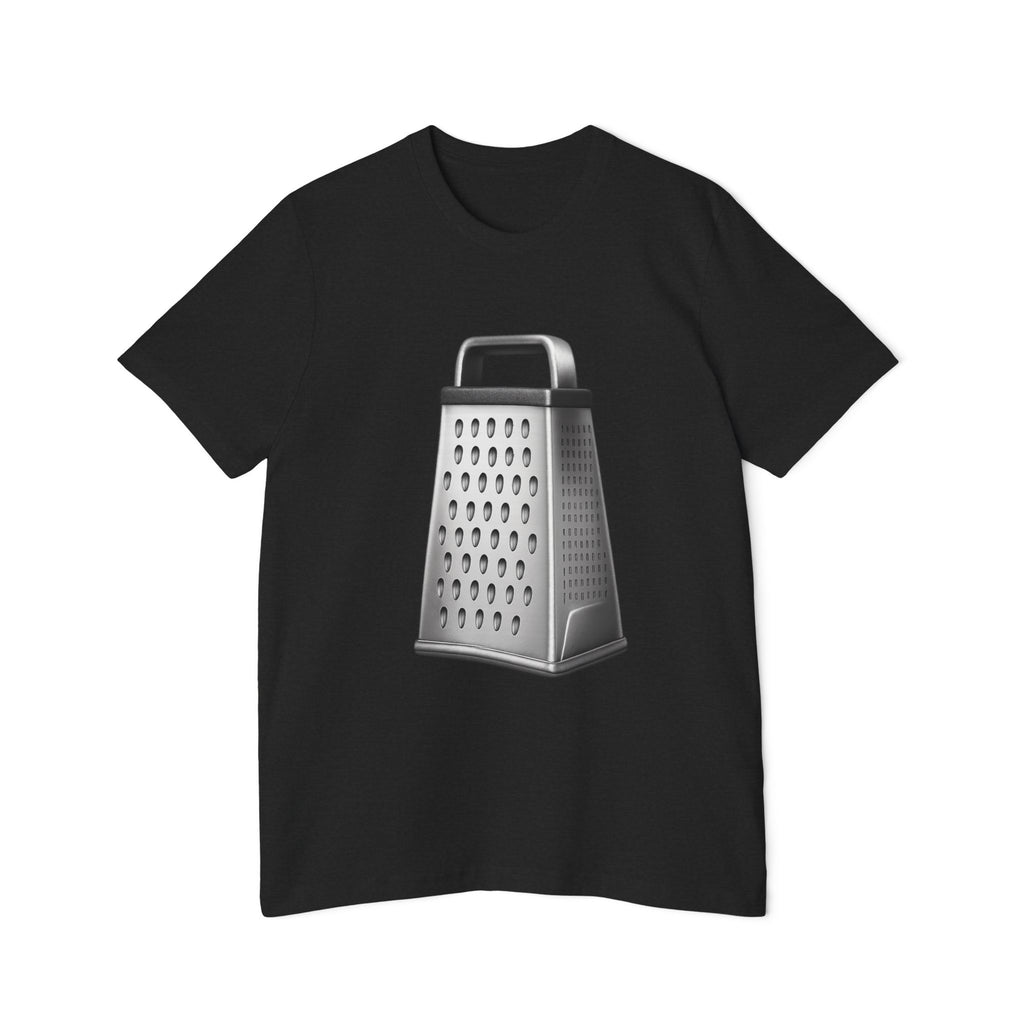 Football Fan Cheese Grater T-Shirt | Sports Graphic Tee Black